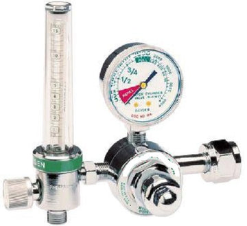 Regulator - Oxygen w/15 LPM Flowmeter